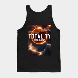 Total Solar Eclipse Totality April 8, 2024 Great American Eclipse Tank Top